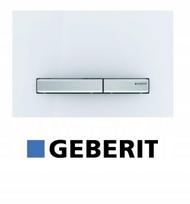 Geberit Sigma 50 nusiplovimo mygtukas, baltas/chromas, 115.788.11.2