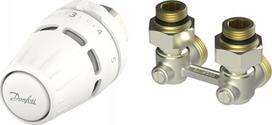Danfoss Regus termostatinis komplektas su galvute M30x1.5 kampinis