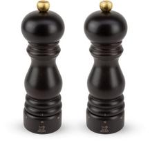 Peugeot Paris druskinė ir pipirų malūnėlių rinkinys, 18 cm, šokolado spalvos