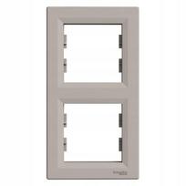 Schneider Asfora rėmelis dvigubas vertikalus, rudas Eph5810269
