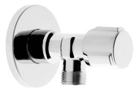 Kampinis čiaupas Ferro Z1238g 1/2"x3/8" grybelinis, chromas