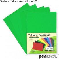 Penword gofruotas kartonas A4, 5 lapai, žalias