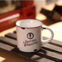 Retro porcelianinis puodelis "refined Vanguards" 230 ml, emaliuotas stilius