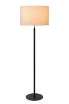 Lucide Maya Stojanti Grindų Lempa 1x40w E27 Kremas/juoda