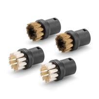 4 Karcher Power Brush šepetėlių rinkinys garų siurbliams