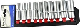 Ilgi 1/2" 10 vnt. 10-24 mm lizdiniai raktai