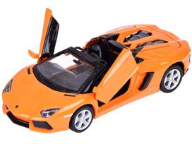 Metalinio automobilio modelis Lamborghini Aventador Roadster 1:32 interaktyvus