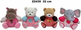 Minkštas pliušinis žaislas - dramblys, 32 cm