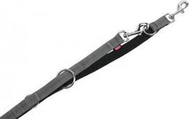 Nobby Soft Grip reguliuojamas pavadėlis šuniui, 10mm/200cm, grafito