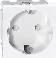 Modulinis lizdas 45x45mm F schuko Or-gm-9010/w/gs