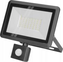 Led prožektorius su judesio davikliu 50w 4000lm 4000k neutrali balta