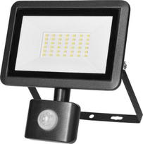 Led šviestuvas su Pir judesio jutikliu 30w 4000k aliuminio ir stiklo