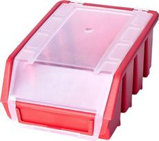 Ergobox 3+ Raudonas Sandėliavimo Dėžutė 235x175x125 mm