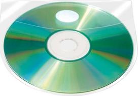 Q-connect vokeliai Cd/dvd plokštelėms, 10 vnt.
