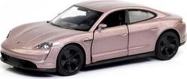 Rmz City Porsche Taycan Turbo S automobilis, 1:32, rožinis