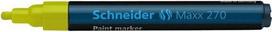 Marker Schneider Maxx Geltonas, permanentinis, 1-3mm