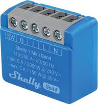 Shelly 1 Mini Gen4 Wifi relė, 2 vnt. – Išmanus valdymas