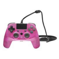 Gamepad - snakebyte - Laidinė pultas Pad 4 S - PS4 - Rožinė - Laidinė - Vibracija