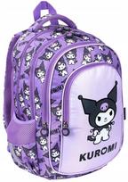 Kuromi 4 skyrių kuprinė mergaitėms, violetinė
