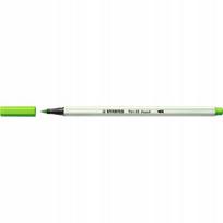 Stabilo Pen 68 Brush marker, šviesiai žalias