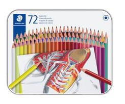 Staedtler spalvoti pieštukai, 72 vnt., šešiakampiai