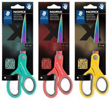 Žirklės "norix 965" universalios, 21 cm, įvairių spalvų