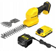 Stanley Fatmax Akumuliatorinės Žoliapjovės ir Gyvatvorių Žirklės Stcss20d1-qw