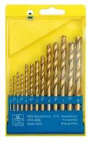 Sthor metalo grąžtų rinkinys 2-8 mm, 13 vnt., titanu dengtas