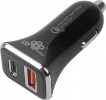Įkroviklis - tinklo adapteris Tb - ASTBXLU2USBACQC - USB A+C automobilių įkroviklis Greitas įkrovimas