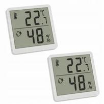 Tfa Dostmann Termohigrometras 2 vnt. - Temperatūros ir drėgmės matuoklis