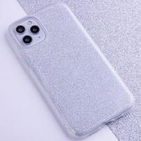 Glitter 3w1 dėklas Xiaomi Redmi Note 10 5g / Poco M3 Pro sidabrinis