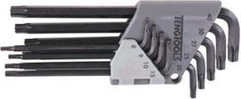 Teng Tools 9 vnt. Torx raktų rinkinys 8-40