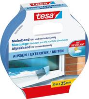 Maskavimo juosta tesa® tesa 56250-00000-01 mėlyna (Ilgis x plotis) 25 m x 25 mm akrilas 1 vnt.
