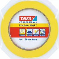 Tesa Washi Maskavimo Juosta 9 mm x 50 m Geltona
