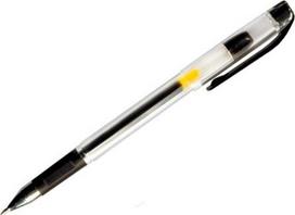 Tetis gelinis rašiklis juodas 0.7mm biurui ir mokyklai