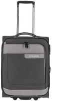 Rankinis lagaminas S 55cm TRAVELITE VIA 2 ratai pilkai juodas, Rankinis lagaminas S 55cm TRAVELITE VIA 2 ratai pilkai juodas