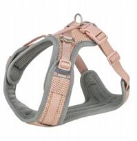 Trixie Flexmesh diržai šunims Xs-s, rožiniai, 40-57cm