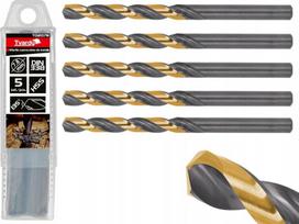 Grąžtas Hss 7.8mm juodai-auksinis metalui, plienui, ketaus