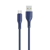 USAMS MIKRO USB ĮKROVIMO LAIDAS 1M 2A TELEFONAMS SU GREITO ĮKROVIMO FUNKCIJA