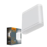 Videx fasado šviestuvas LED 6W, IP54, baltas