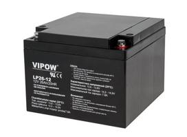 Švino akumuliatorius VIPOW 12V 26Ah