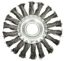 Šlifavimo diskinis šepetys Vorel 115mm, susukta viela