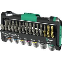 Wera Tool-check 1: 38 dalių įrankių rinkinys su 1/4" lizdu