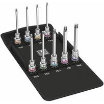 Wera Zyklop 1/2" Torx lizdiniai raktai, 6 vnt., su laikymo funkcija
