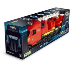 Magic Truck Gaisrinė su vandens pompa ir kopėčiomis