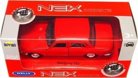 Welly Wartburg 353 modelis 1:34, raudonas