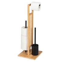 Stovas tualetinio popieriaus ir Wc šepečio rinkinys, bambukas