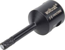 Wolfcraft deimantinis grąžtas 6mm keramikai, akmeniui