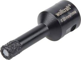 Deimantinis grąžtas plytelėms Wolfcraft 10 mm M14