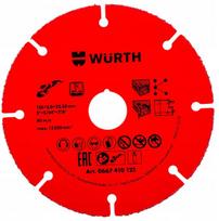 Wurth karbidinė pjovimo disko 125mm, 2.0mm, 22.23mm